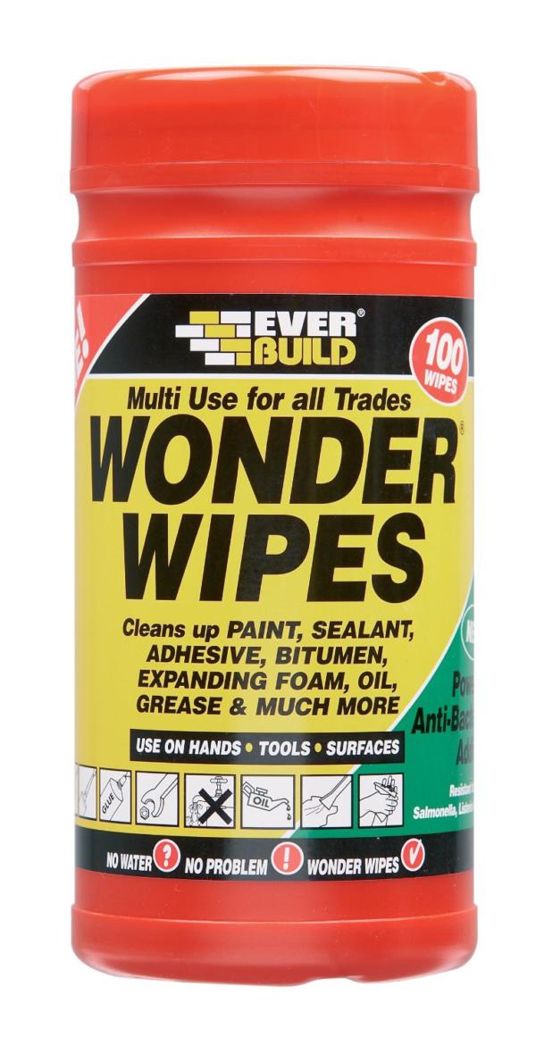 EVERBUILD MULTI-USE WONDER WIPES 100PK